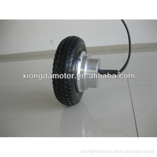 8'' Electromagnetic brake Wheelchair Motor/Sigle Sided Axle Motor